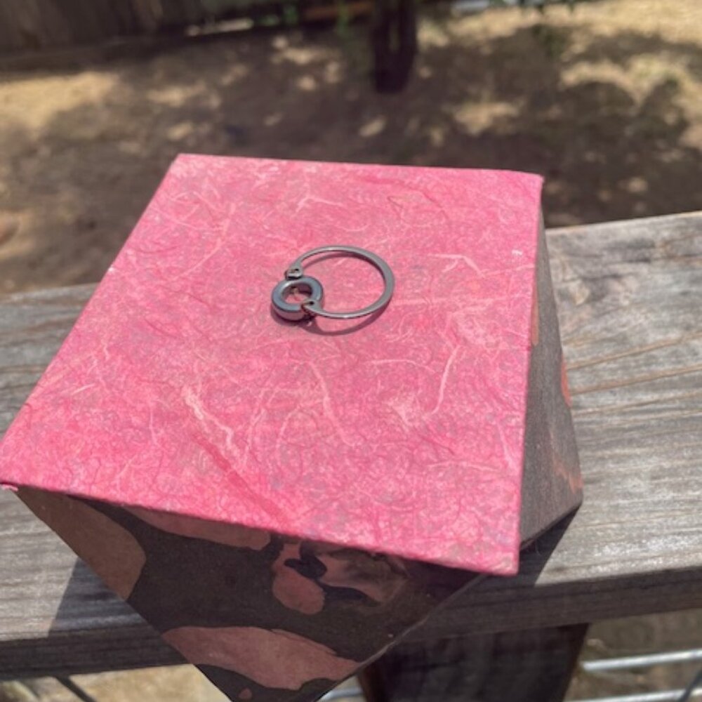 Japanese Handmade Paper Box - Picture 2 of 7